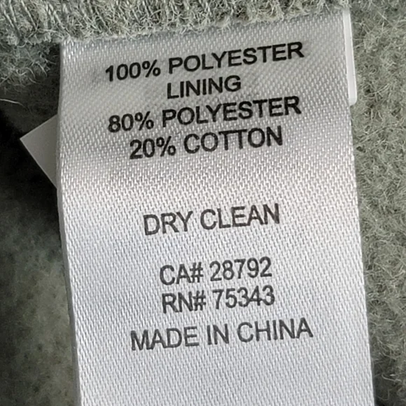 Antrophologie Fleece jacket size L Boxi Shacket sage green color - Picture 10 of 13